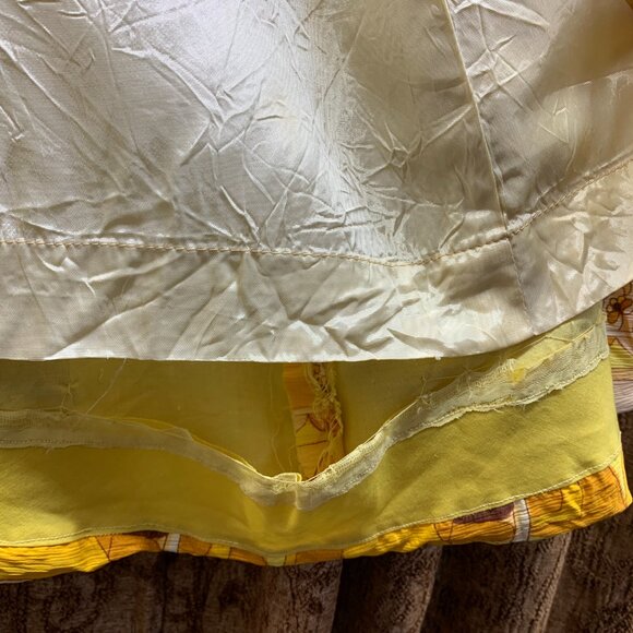 Vintage Handmade Dress and Coat Set Lined Med Groovy Psychedelic OOAK - Picture 14 of 16